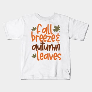 Fall Autumn Kids T-Shirt